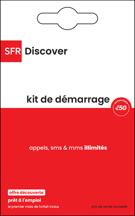 Kit SIM SFR Discover